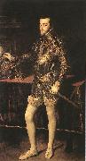 TIZIANO Vecellio King Philip II r Sweden oil painting reproduction